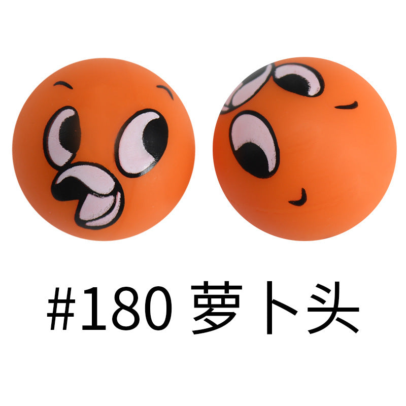 Wholesale 50pcs 16mm Print Silicone Beads Colorful Silicone Water Transfer Beads